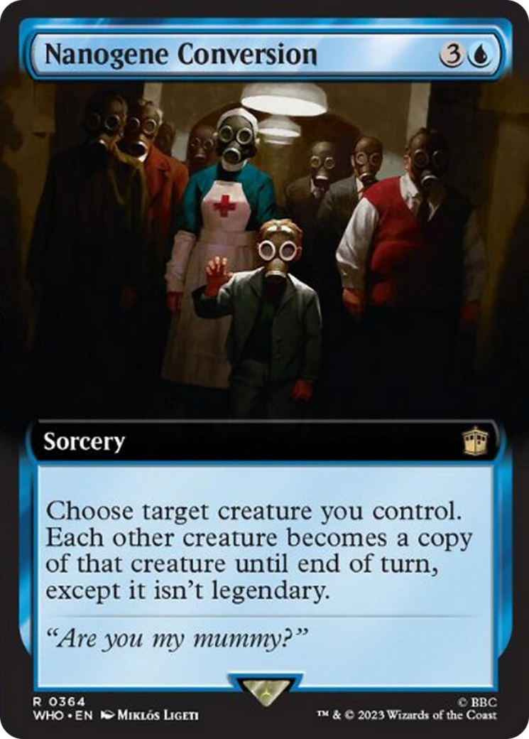 Nanogene Conversion (Extended Art) [Doctor Who] | Eastridge Sports Cards & Games