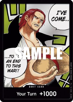 DON!! Card (Manga) - Paramount War Foil