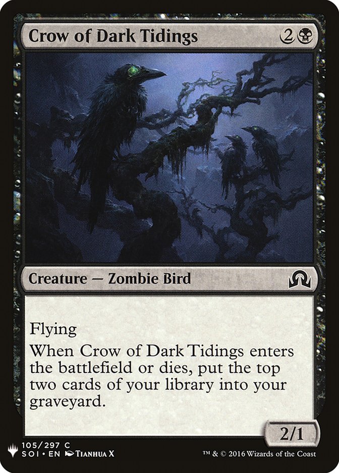 Crow of Dark Tidings [Mystery Booster] | Eastridge Sports Cards & Games