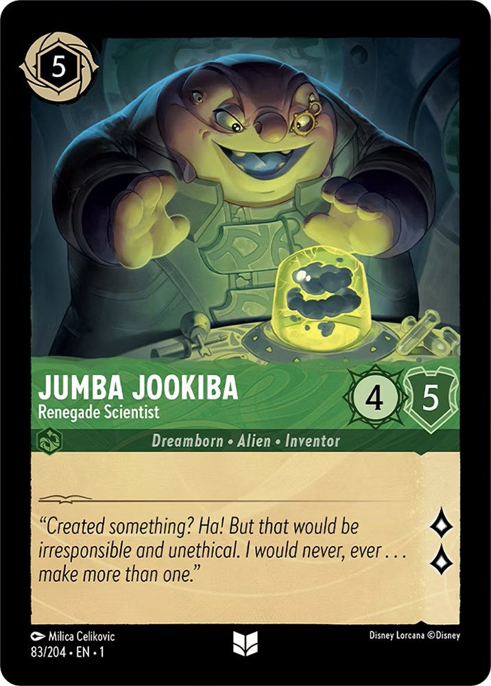 Jumba Jookiba - Renegade Scientist (83/204) [The First Chapter] | Eastridge Sports Cards & Games