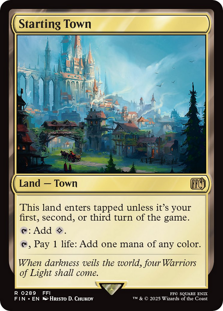 Starting Town [FINAL FANTASY] | Eastridge Sports Cards & Games