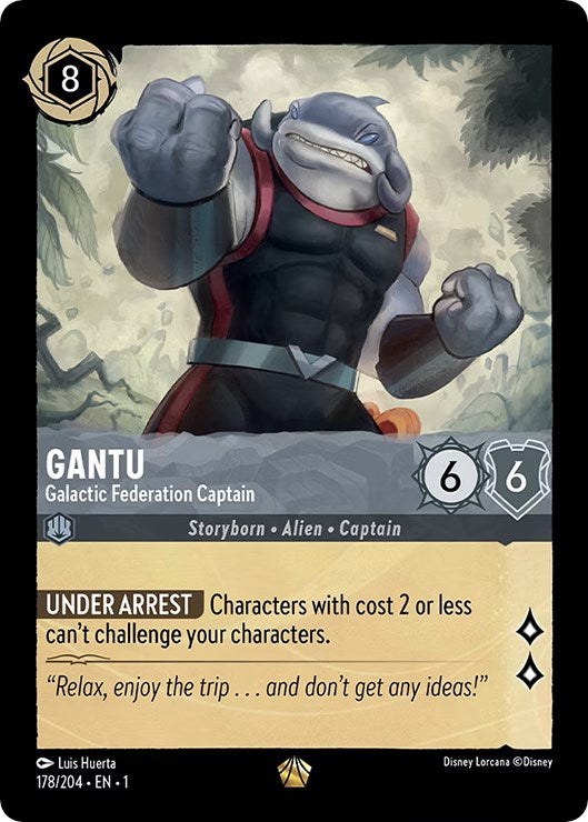 Gantu - Galactic Federation Captain (178/204) [The First Chapter] | Eastridge Sports Cards & Games