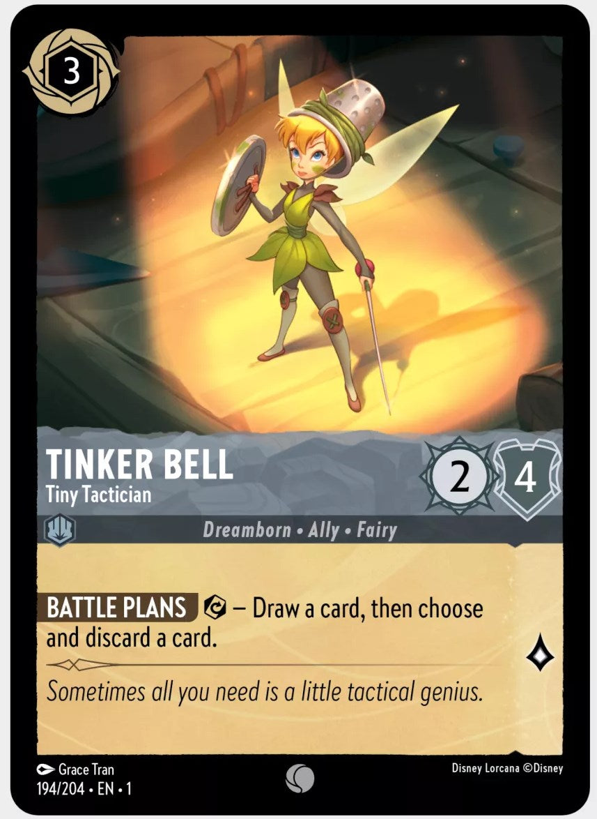 Tinker Bell - Tiny Tactician (194/204) [The First Chapter] | Eastridge Sports Cards & Games