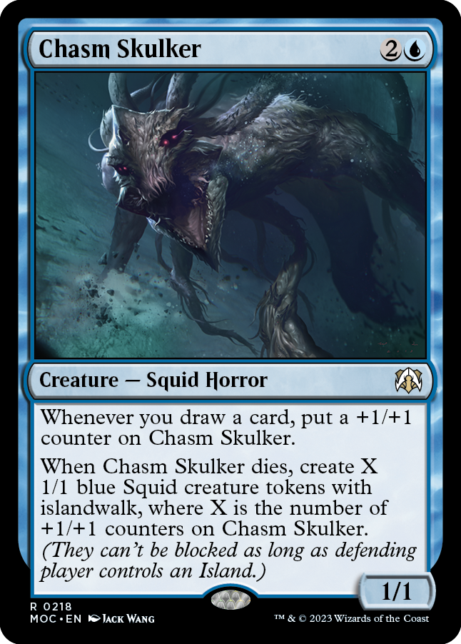 Chasm Skulker [March of the Machine Commander] | Eastridge Sports Cards & Games