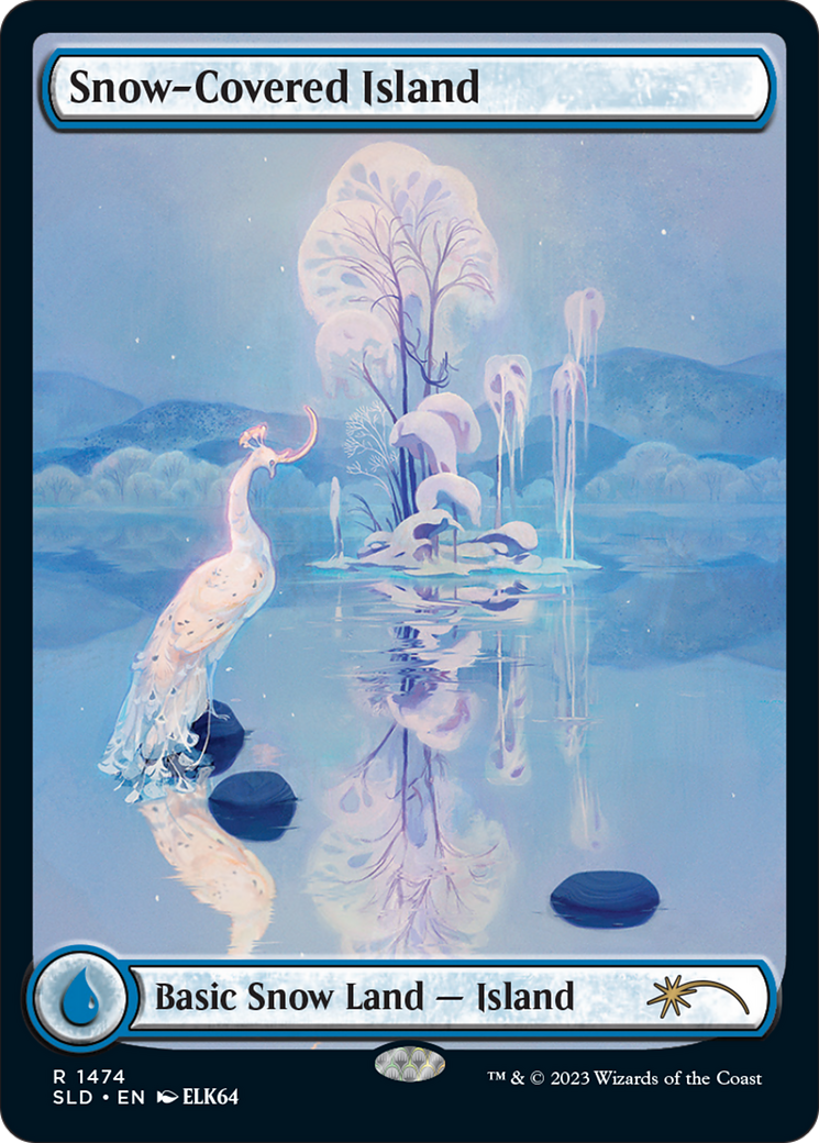 Snow-Covered Island (1474) [Secret Lair Drop Series] | Eastridge Sports Cards & Games