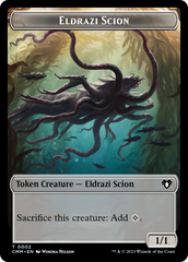 Spirit // Eldrazi Scion Double-Sided Token [Commander Masters Tokens] | Eastridge Sports Cards & Games