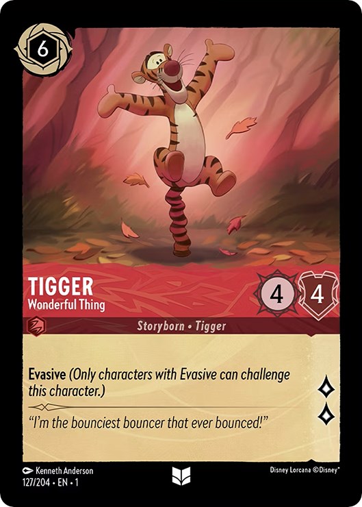 Tigger - Wonderful Thing (127/204) [The First Chapter] | Eastridge Sports Cards & Games
