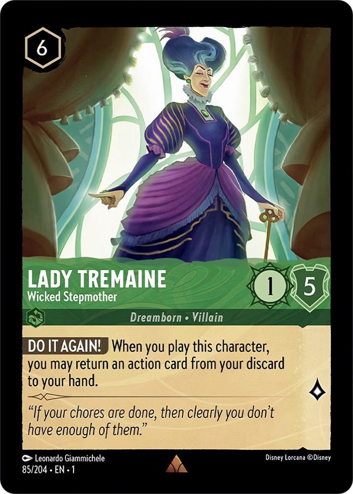 Lady Tremaine - Wicked Stepmother (85/204) [The First Chapter] | Eastridge Sports Cards & Games
