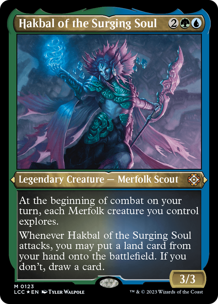 Hakbal of the Surging Soul (Display Commander) [The Lost Caverns of Ixalan Commander] | Eastridge Sports Cards & Games