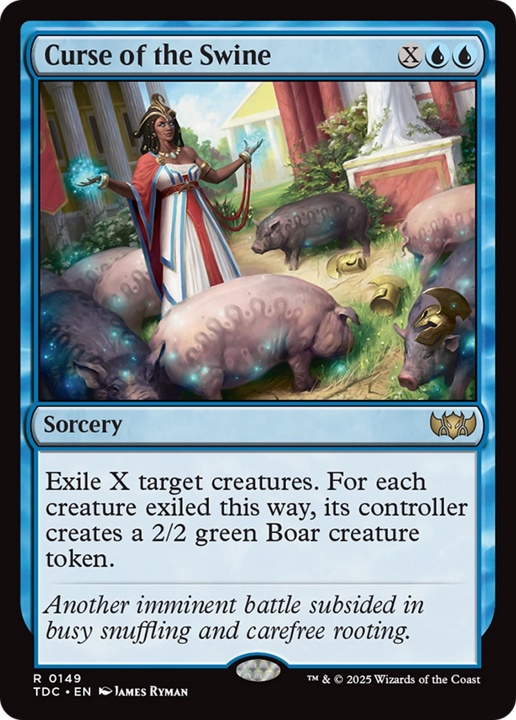 Curse of the Swine [Tarkir: Dragonstorm Commander] | Eastridge Sports Cards & Games