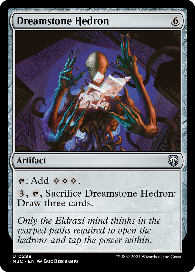 Dreamstone Hedron (Ripple Foil) [Modern Horizons 3 Commander] | Eastridge Sports Cards & Games