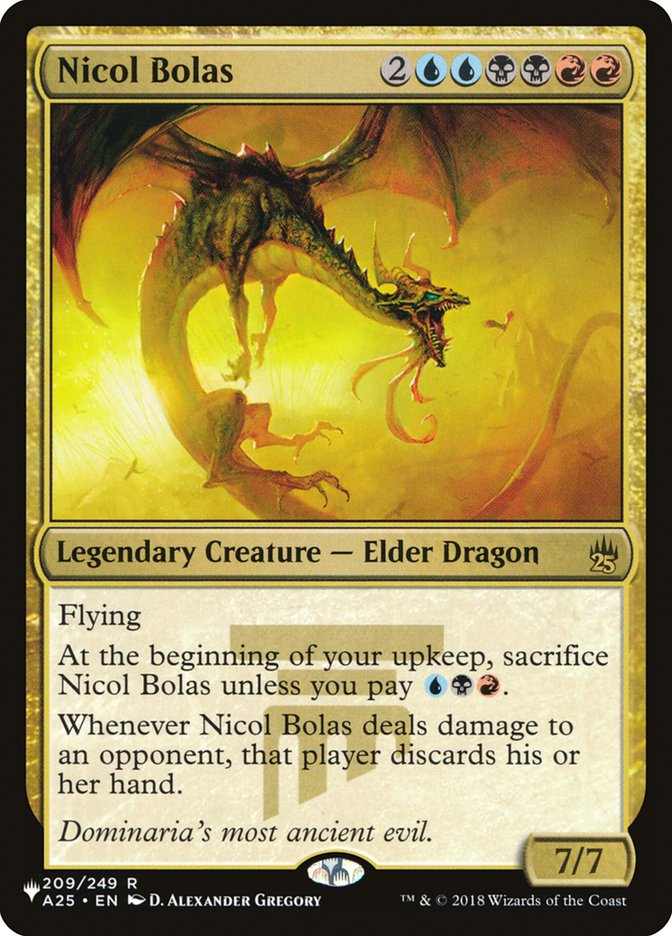 Nicol Bolas [The List] | Eastridge Sports Cards & Games