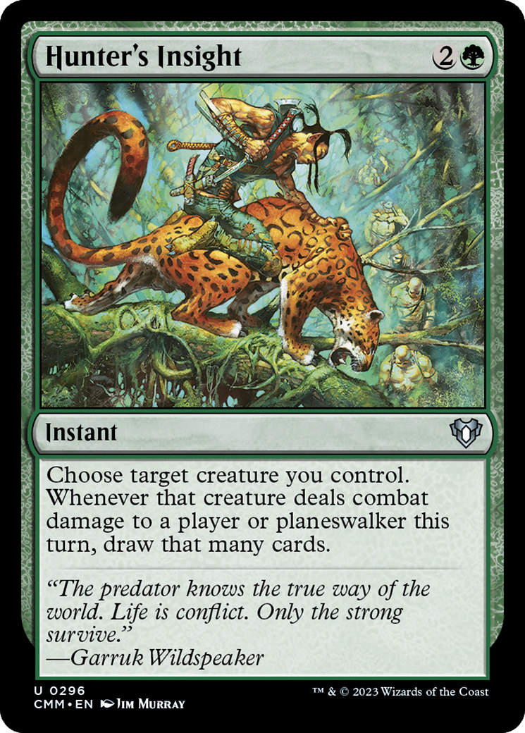 Hunter's Insight [Commander Masters] | Eastridge Sports Cards & Games