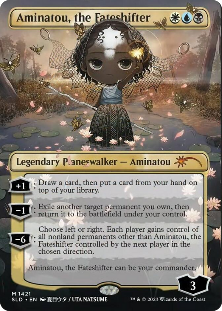 Aminatou, the Fateshifter (Rainbow Foil) [Secret Lair Drop Series] | Eastridge Sports Cards & Games