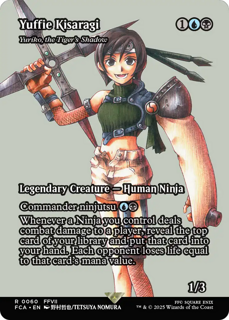 Yuffie Kisaragi - Yuriko, the Tiger's Shadow (Showcase) [FINAL FANTASY : Through the Ages] | Eastridge Sports Cards & Games