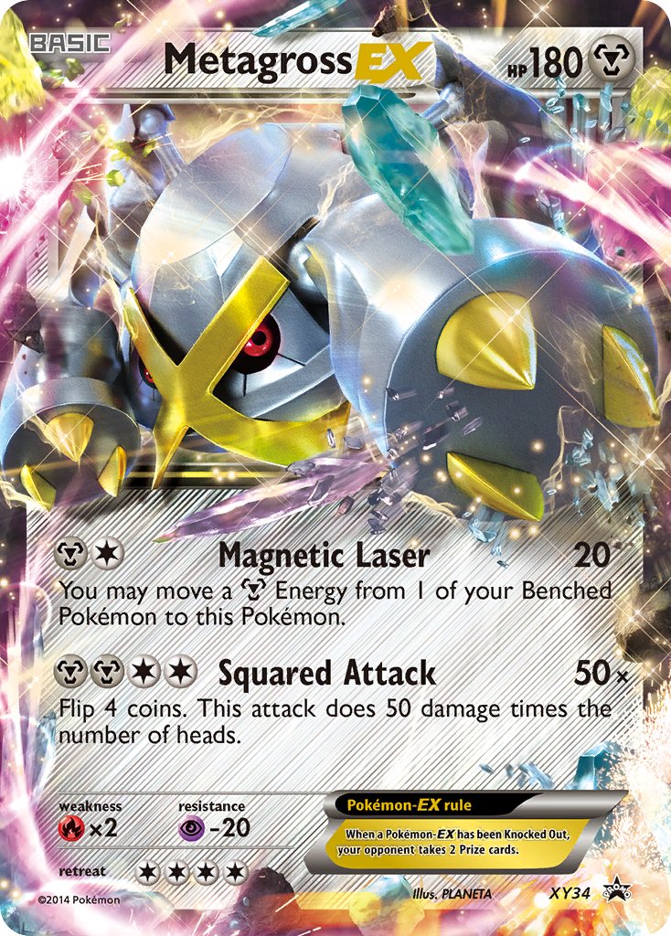 Metagross EX (XY34) [XY: Black Star Promos] | Eastridge Sports Cards & Games