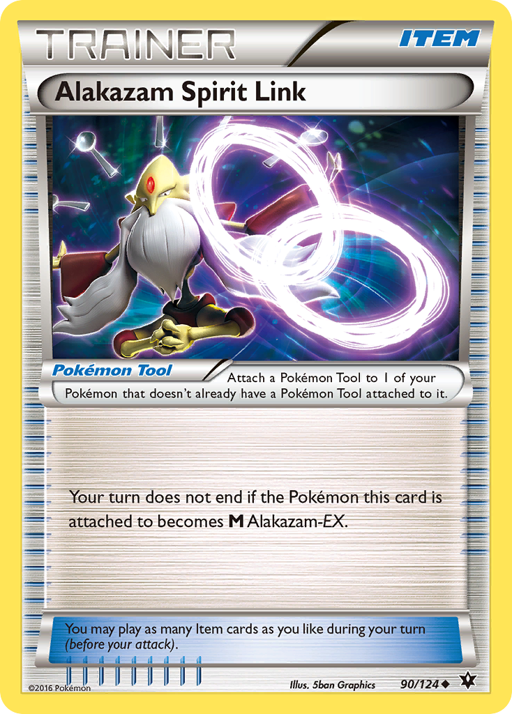 Alakazam Spirit Link (90/124) [XY: Fates Collide] | Eastridge Sports Cards & Games