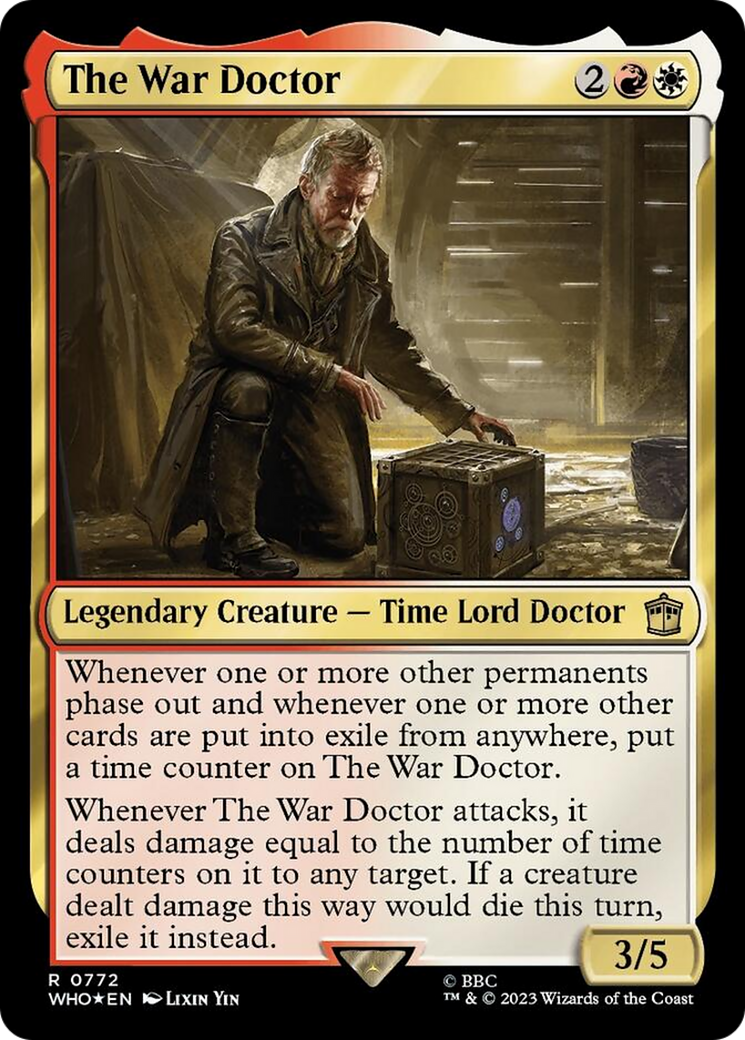 The War Doctor (Surge Foil) [Doctor Who] | Eastridge Sports Cards & Games