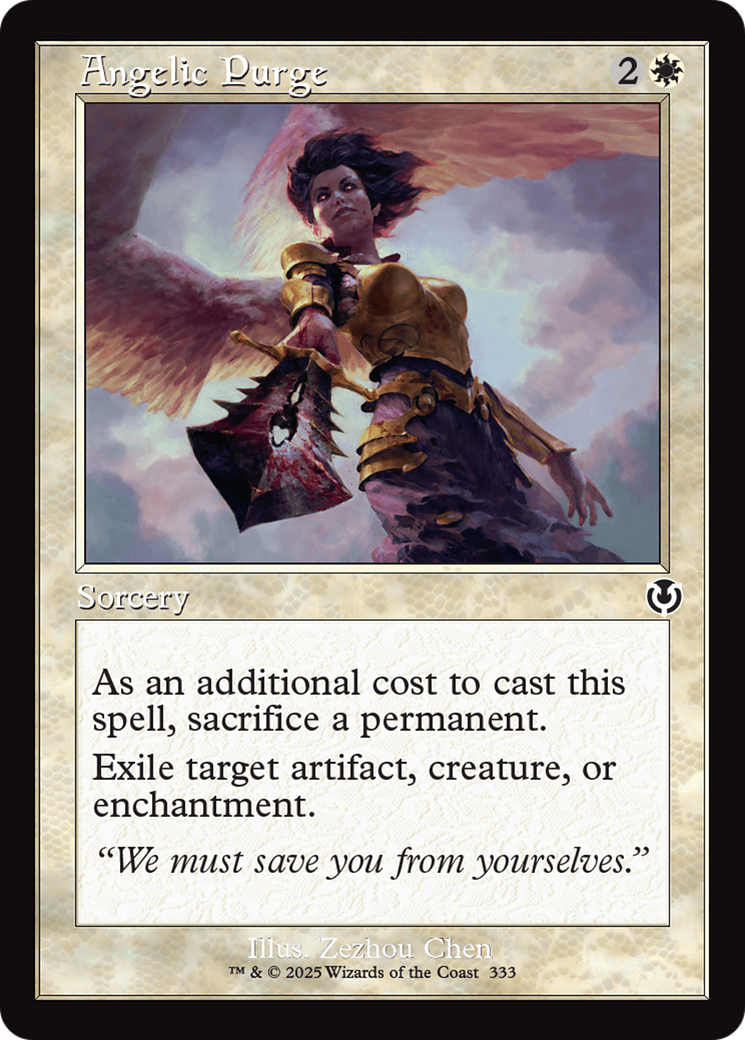 Angelic Purge (Retro Frame) [Innistrad Remastered] | Eastridge Sports Cards & Games