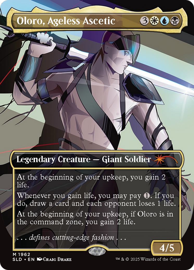Oloro, Ageless Ascetic (Rainbow Foil) [Secret Lair Drop Series] | Eastridge Sports Cards & Games