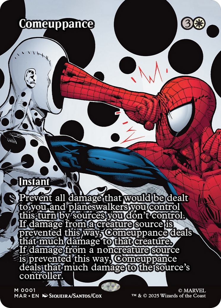 Comeuppance (Borderless) [Marvel's Spider-Man: Eternal-Legal] | Eastridge Sports Cards & Games