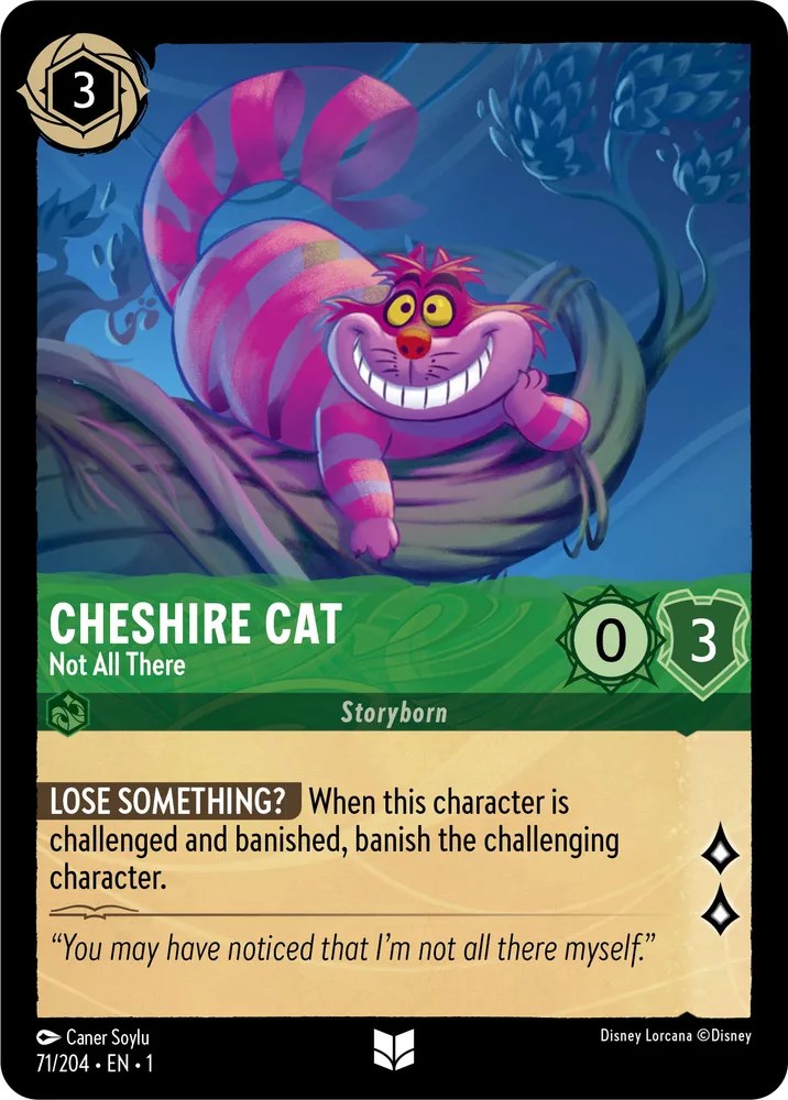 Cheshire Cat - Not All There (71/204) [The First Chapter] | Eastridge Sports Cards & Games