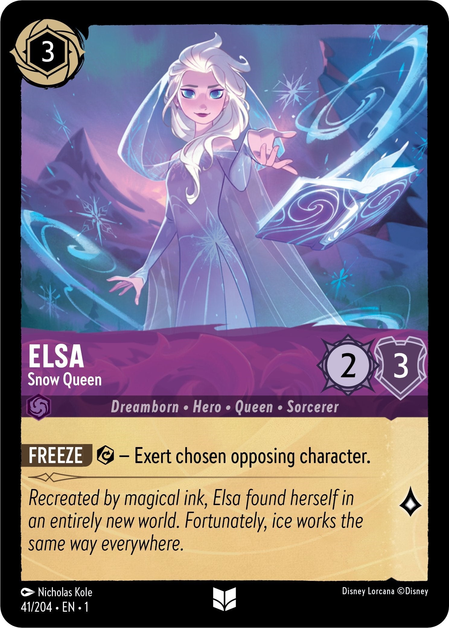 Elsa - Snow Queen (41/204) [The First Chapter] | Eastridge Sports Cards & Games