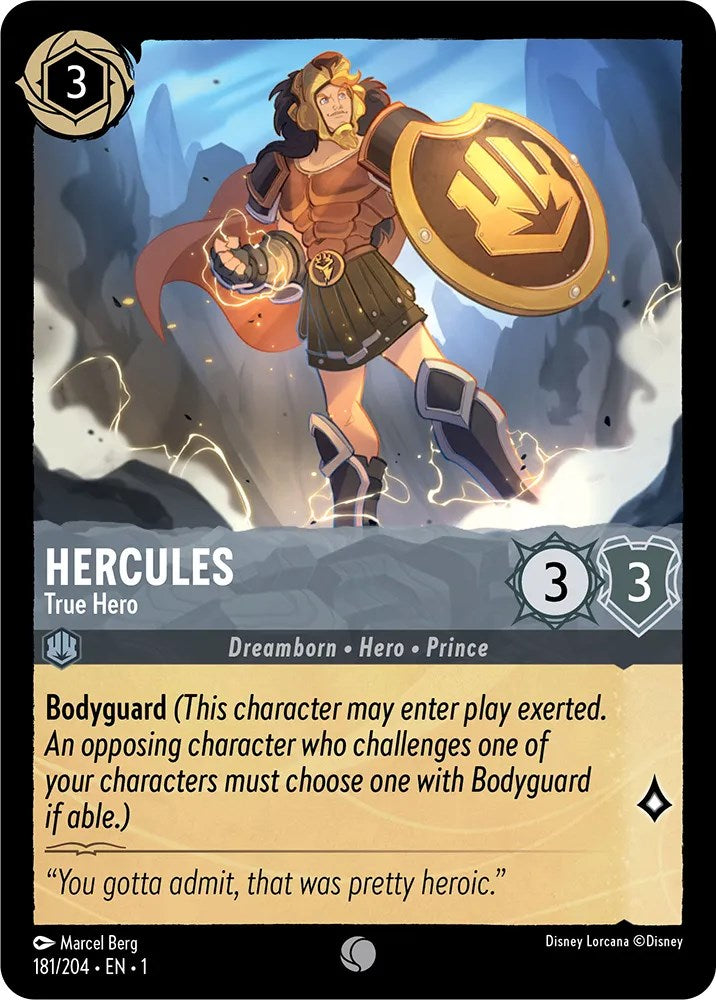 Hercules - True Hero (181/204) [The First Chapter] | Eastridge Sports Cards & Games