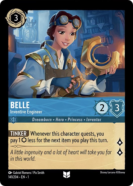 Belle - Inventive Engineer (141/204) [The First Chapter] | Eastridge Sports Cards & Games