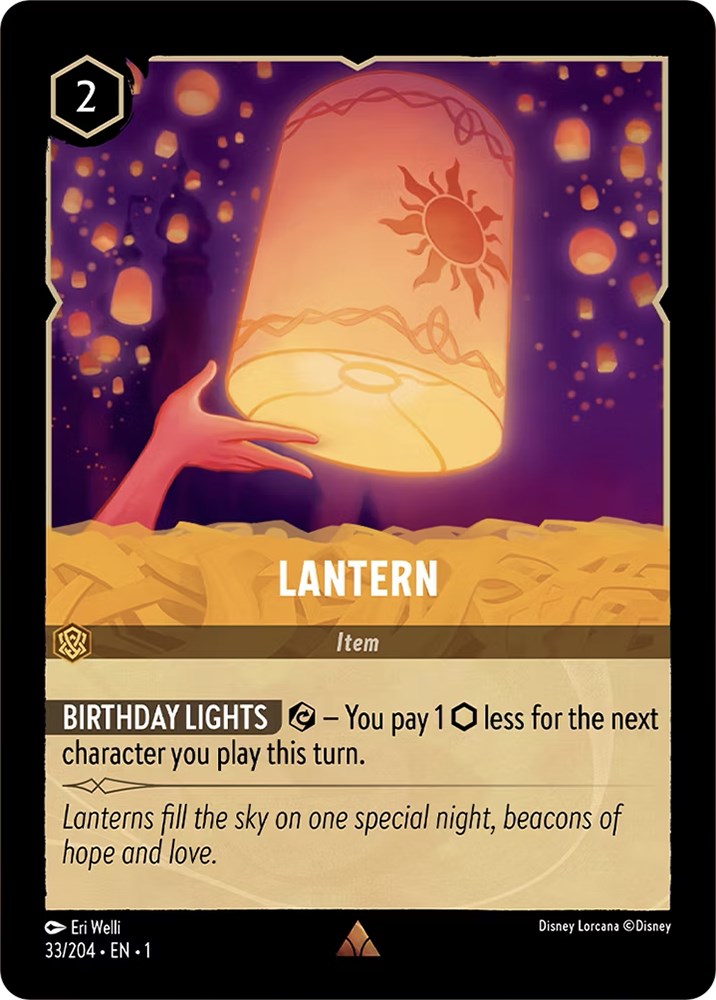 Lantern (33/204) [The First Chapter] | Eastridge Sports Cards & Games