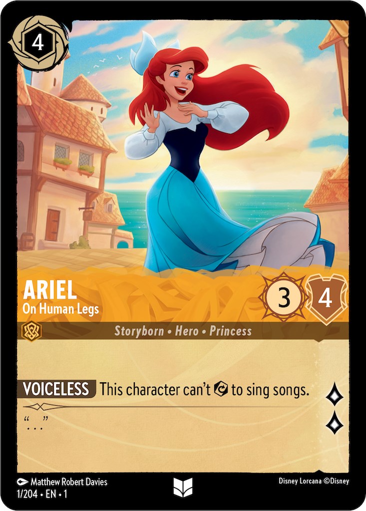 Ariel - On Human Legs (1/204) [The First Chapter] | Eastridge Sports Cards & Games