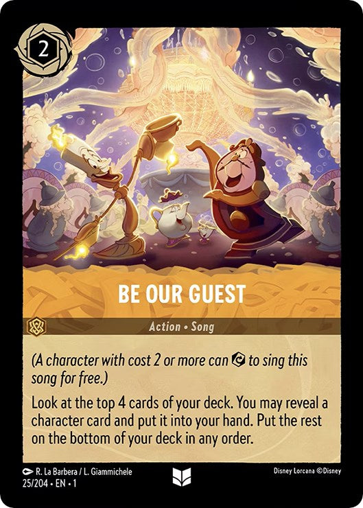 Be Our Guest (25/204) [The First Chapter] | Eastridge Sports Cards & Games
