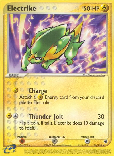 Electrike (30/109) [EX: Ruby & Sapphire] | Eastridge Sports Cards & Games