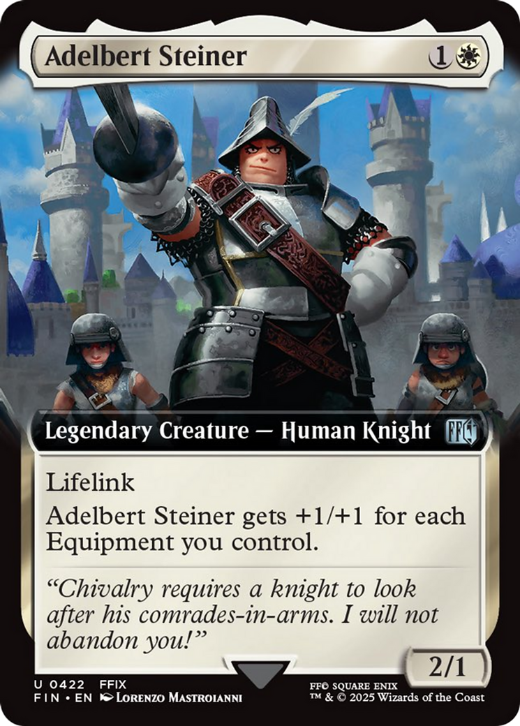 Adelbert Steiner (Extended Art) [FINAL FANTASY] | Eastridge Sports Cards & Games