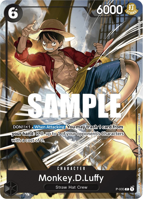 Monkey.D.Luffy (Pirates Party Vol. 3) [One Piece Promotion Cards] | Eastridge Sports Cards & Games