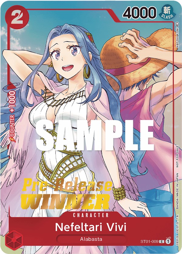 Nefeltari Vivi (OP-03 Pre-Release Tournament/Winner) [One Piece Promotion Cards] | Eastridge Sports Cards & Games