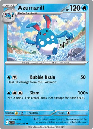 Azumarill (045/193) [Scarlet & Violet: Paldea Evolved] | Eastridge Sports Cards & Games