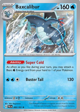 Baxcalibur (060/193) [Scarlet & Violet: Paldea Evolved] | Eastridge Sports Cards & Games