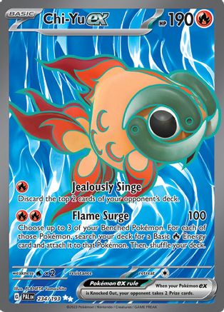 Chi-Yu ex (234/193) [Scarlet & Violet: Paldea Evolved] | Eastridge Sports Cards & Games
