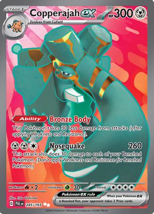 Copperajah ex (245/193) [Scarlet & Violet: Paldea Evolved] | Eastridge Sports Cards & Games