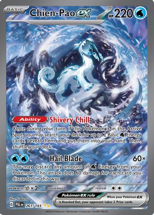 Chien-Pao ex (261/193) [Scarlet & Violet: Paldea Evolved] | Eastridge Sports Cards & Games