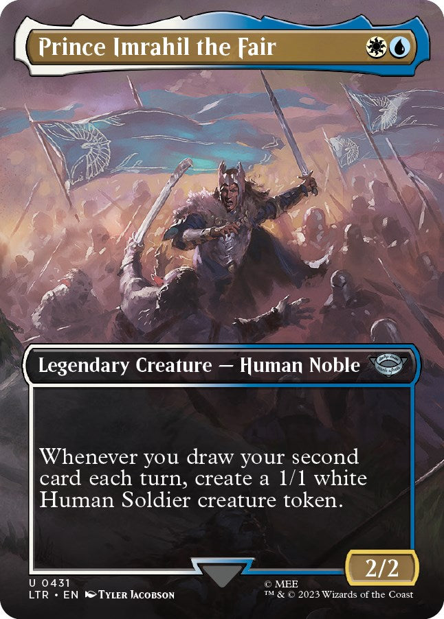Prince Imrahil the Fair (Borderless Alternate Art) [The Lord of the Rings: Tales of Middle-Earth] | Eastridge Sports Cards & Games