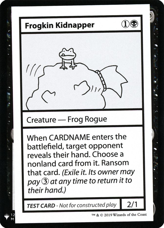 Frogkin Kidnapper [Mystery Booster Playtest Cards] | Eastridge Sports Cards & Games