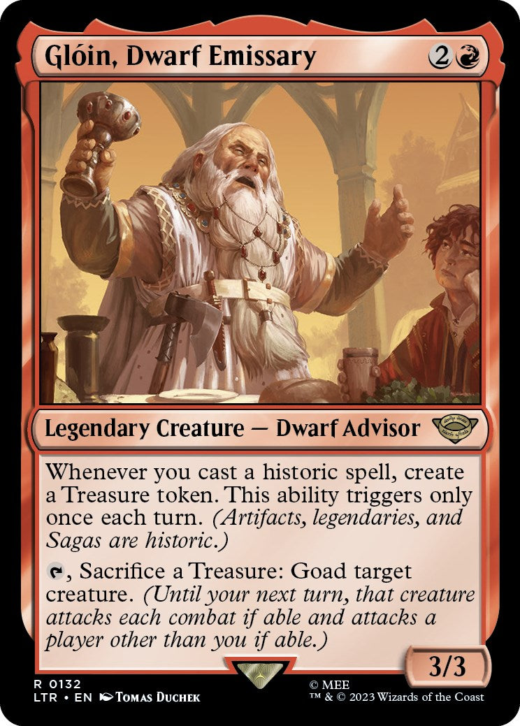 Gloin, Dwarf Emissary [The Lord of the Rings: Tales of Middle-Earth] | Eastridge Sports Cards & Games