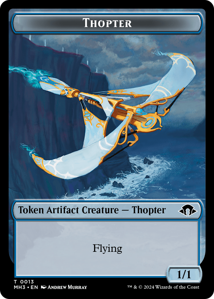 Phyrexian Germ // Thopter Double-Sided Token [Modern Horizons 3 Tokens] | Eastridge Sports Cards & Games