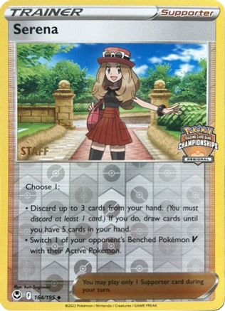 Serena (164/195) (Staff Regional Championships) [League & Championship Cards] | Eastridge Sports Cards & Games