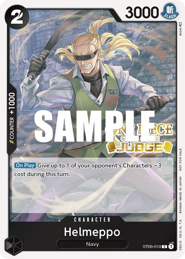 Helmeppo (Judge) [One Piece Promotion Cards] | Eastridge Sports Cards & Games