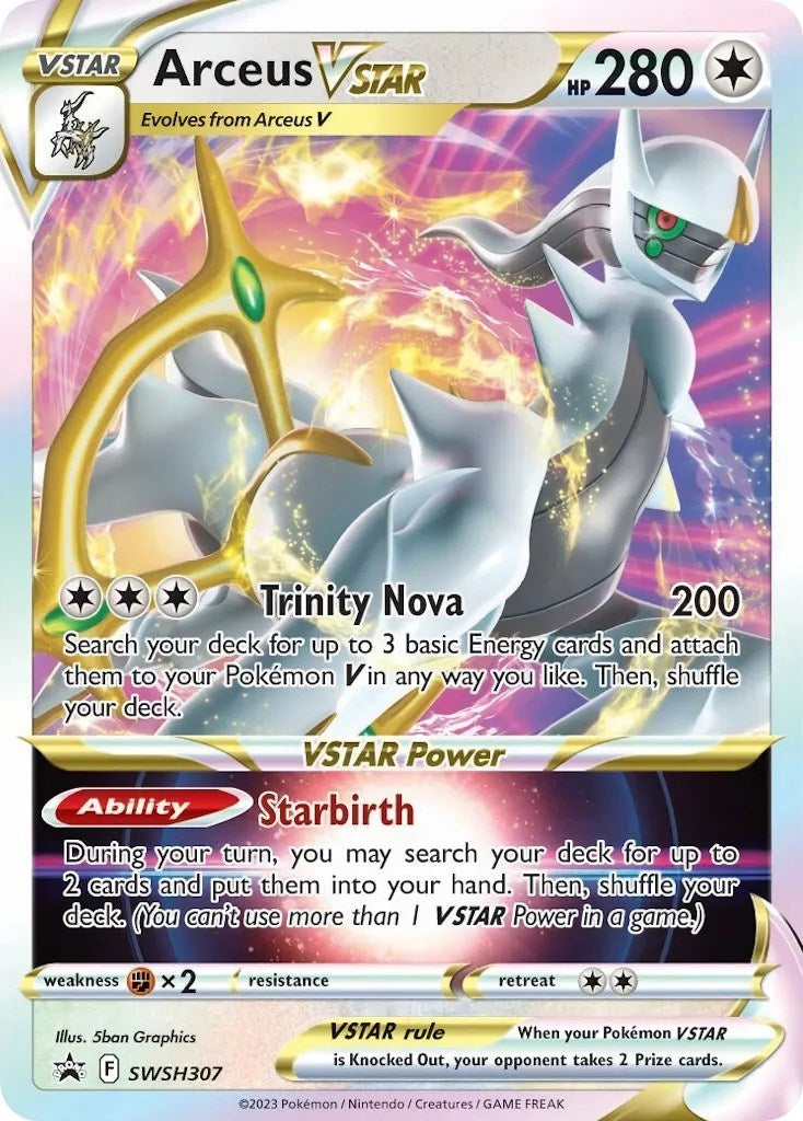 Arceus VSTAR (SWSH307) [Sword & Shield: Black Star Promos] | Eastridge Sports Cards & Games