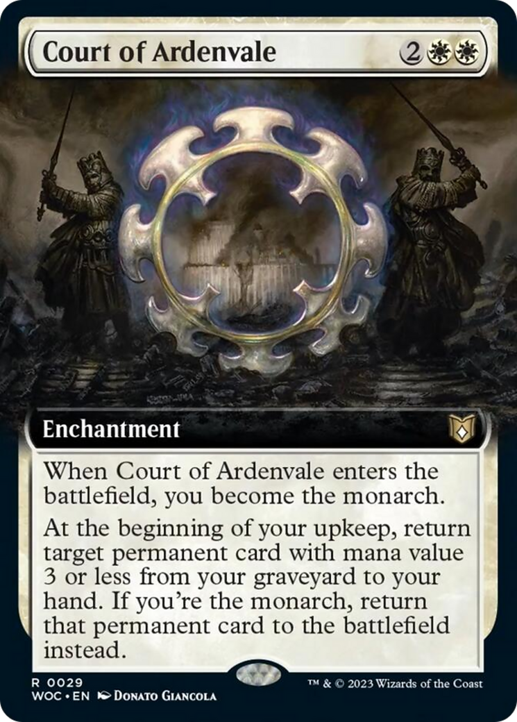 Court of Ardenvale (Extended Art) [Wilds of Eldraine Commander] | Eastridge Sports Cards & Games