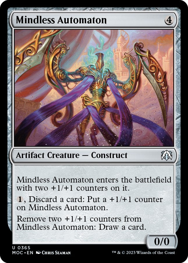 Mindless Automaton [March of the Machine Commander] | Eastridge Sports Cards & Games